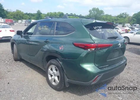 2023 Toyota Highlander L/Le/Xle/Limited/Platinum/Xse z USA, uszkodzony, nr VIN 5TDKDRAH2PS500738